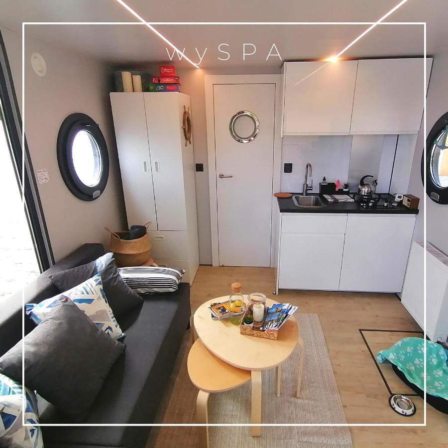 Wyspa Kaszuby-Domki Na Wodzie Ostrzyce Exteriér fotografie