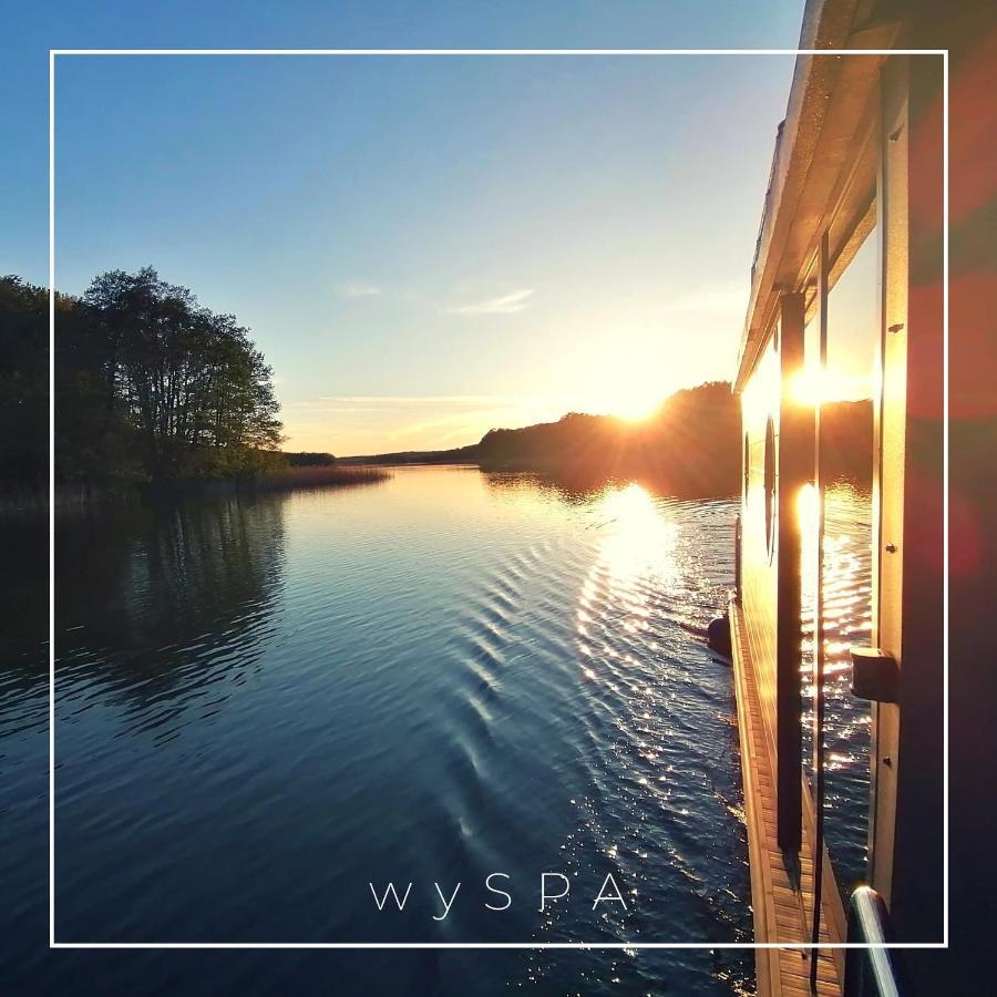 Wyspa Kaszuby-Domki Na Wodzie Ostrzyce Exteriér fotografie